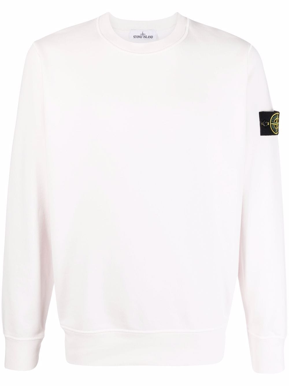 Stone Island Compass badge crew-neck sweatshirt - Pink von Stone Island