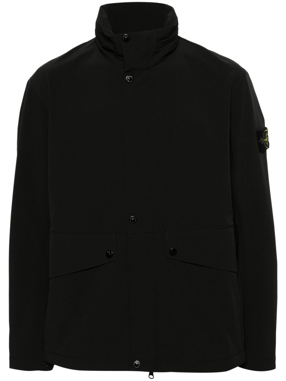 Stone Island Compass-badge shell jacket - Black von Stone Island