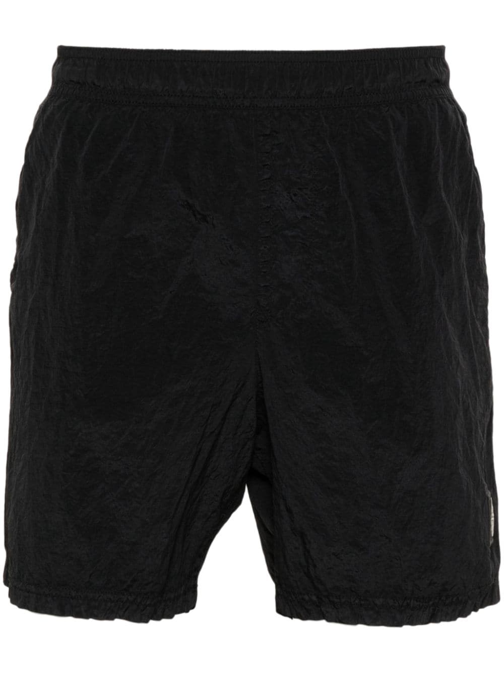 Stone Island Compass badge shorts - Black von Stone Island