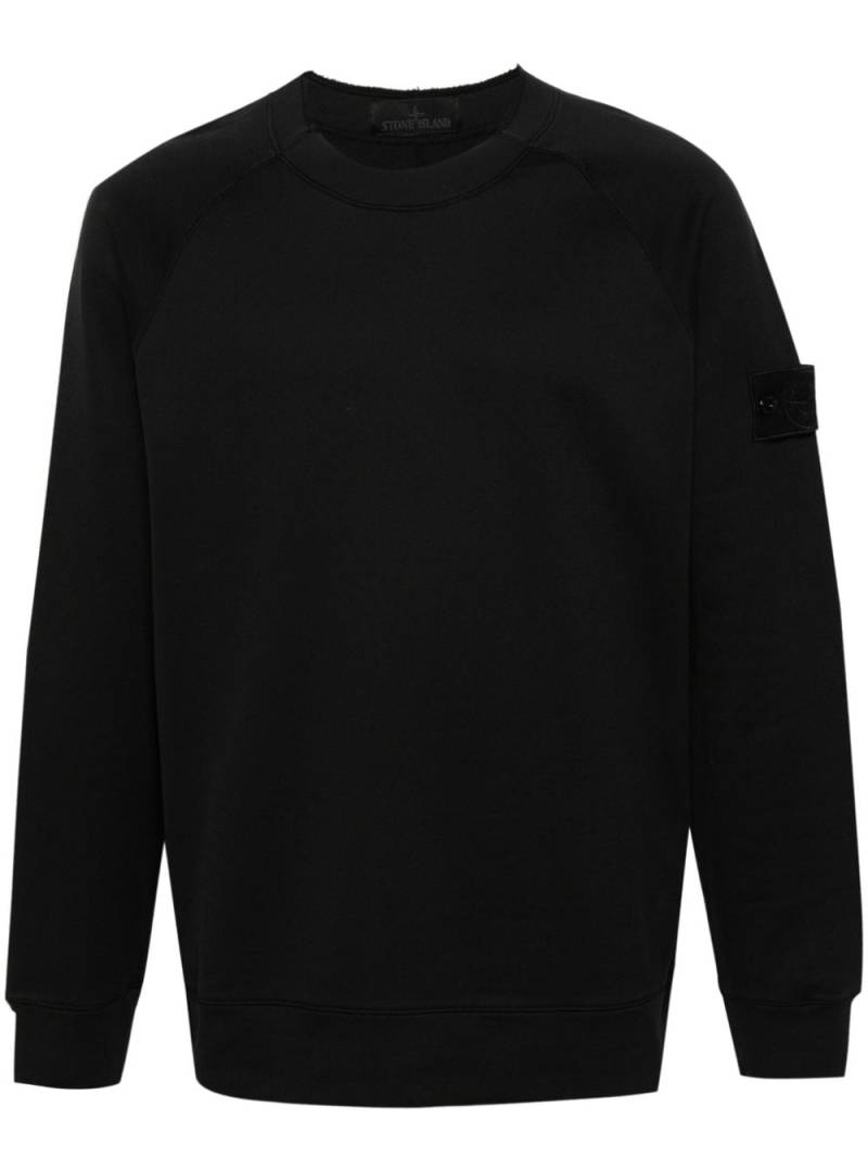 Stone Island Compass-badge sweatshirt - Black von Stone Island