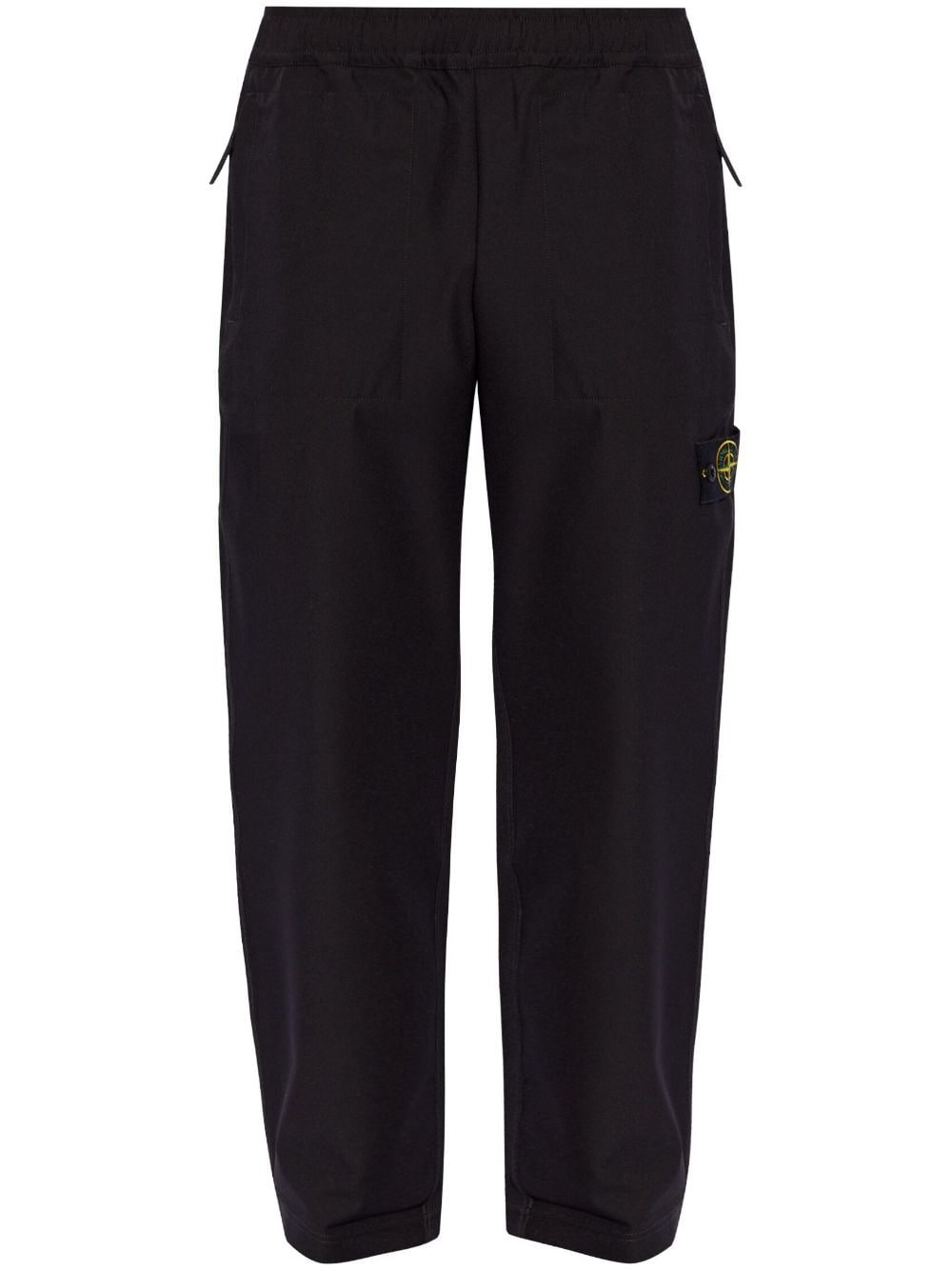 Stone Island Compass-badge track pants - Black von Stone Island