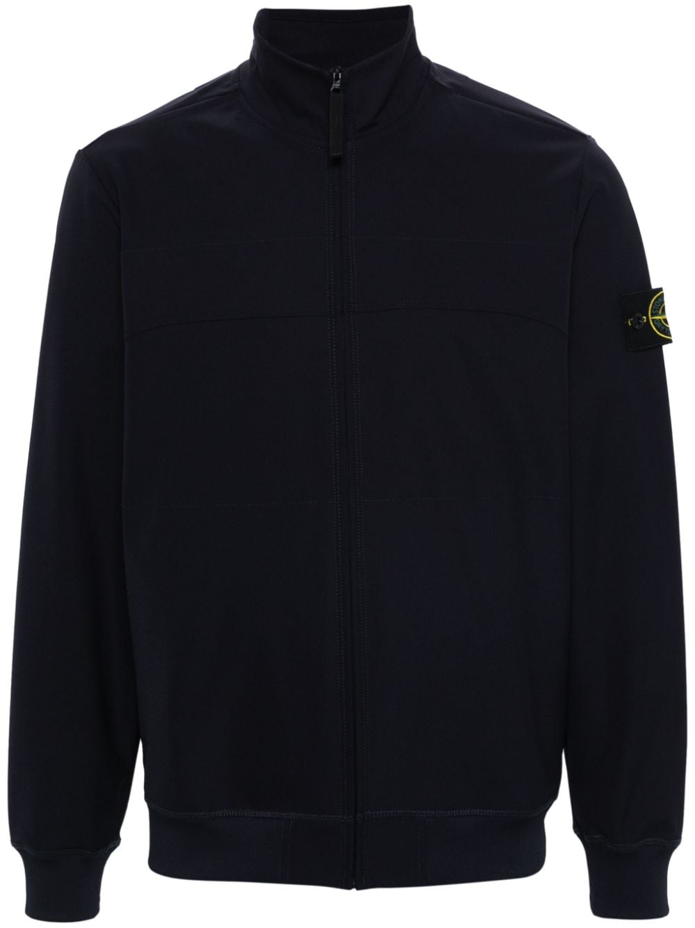 Stone Island Compass-badge zip-up jacket - Blue von Stone Island