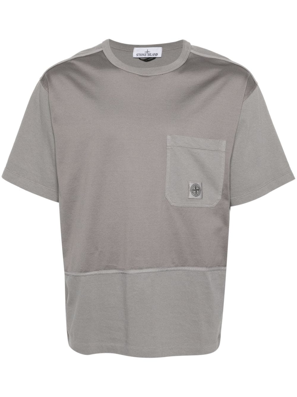 Stone Island Compass cotton T-shirt - Grey von Stone Island