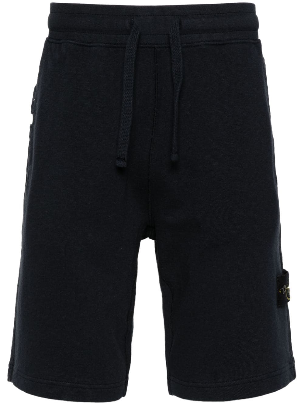 Stone Island Compass cotton bermuda shorts - Blue von Stone Island