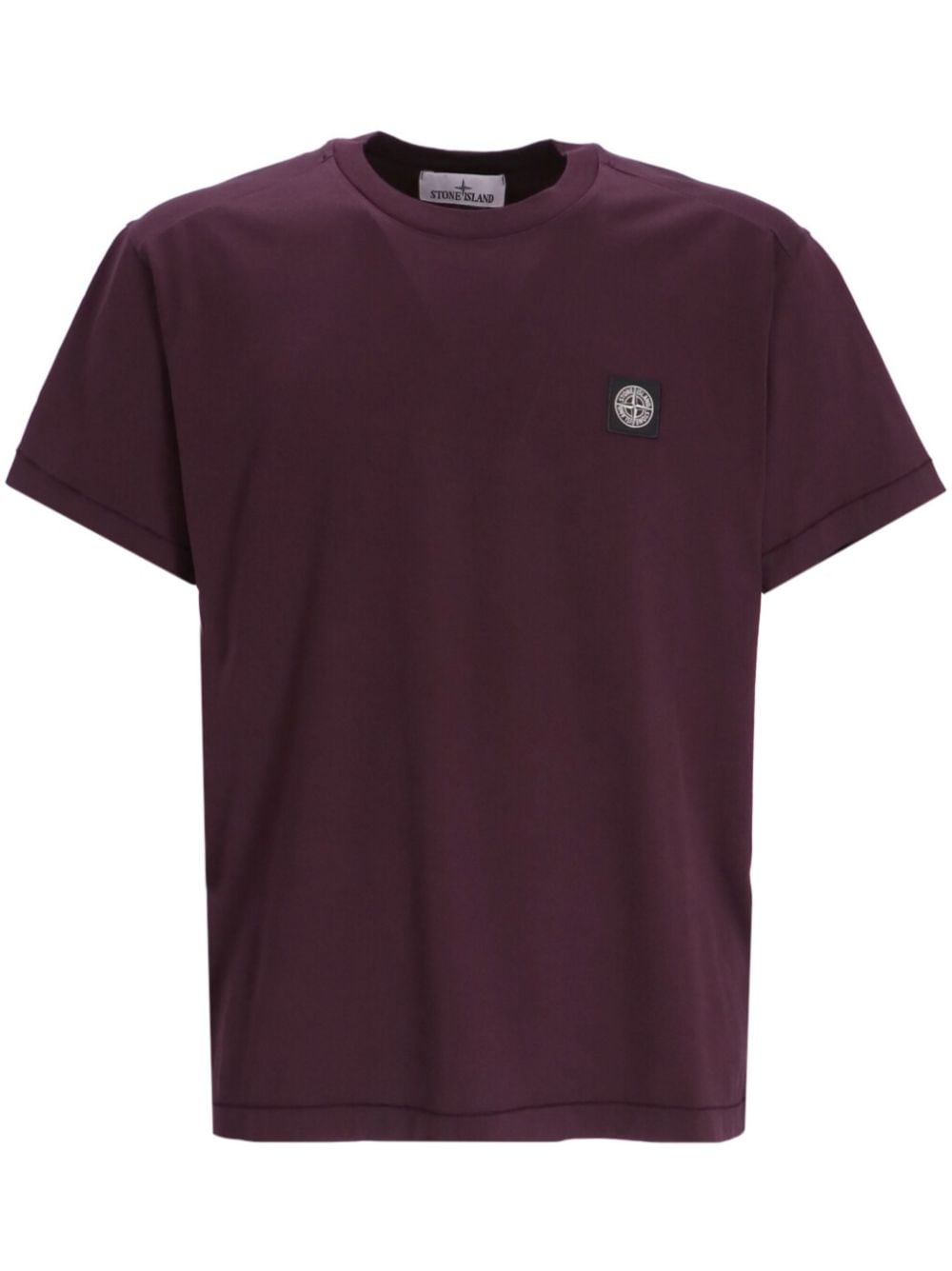 Stone Island Compass-motif cotton T-shirt - Purple von Stone Island