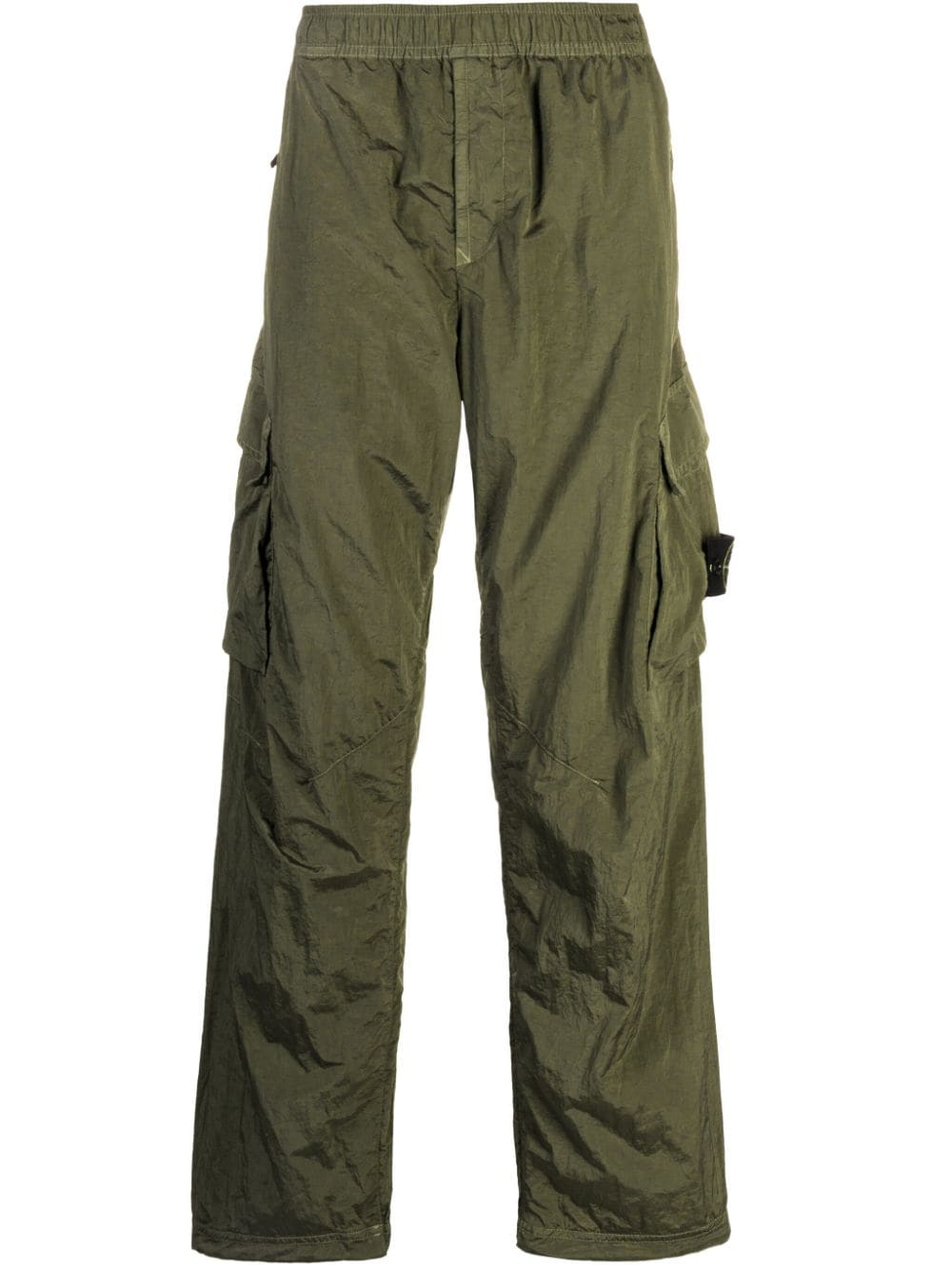 Stone Island Compass-patch cargo trousers - Green von Stone Island