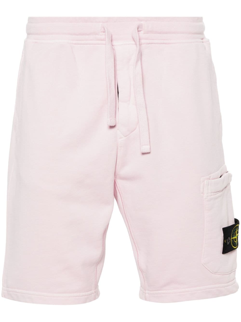 Stone Island Compass-motif shorts - Pink von Stone Island