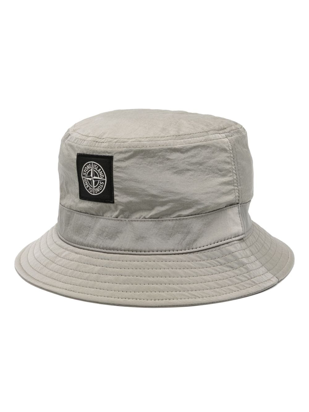 Stone Island Compass-patch ECONYL® bucket hat - Neutrals von Stone Island