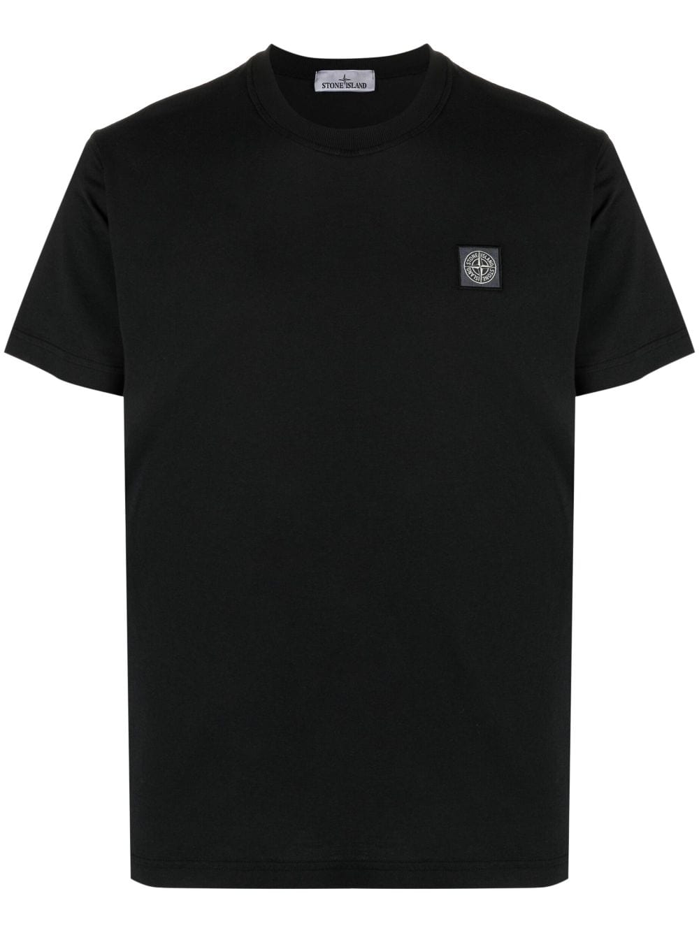 Stone Island Compass-patch cotton T-shirt - Black von Stone Island