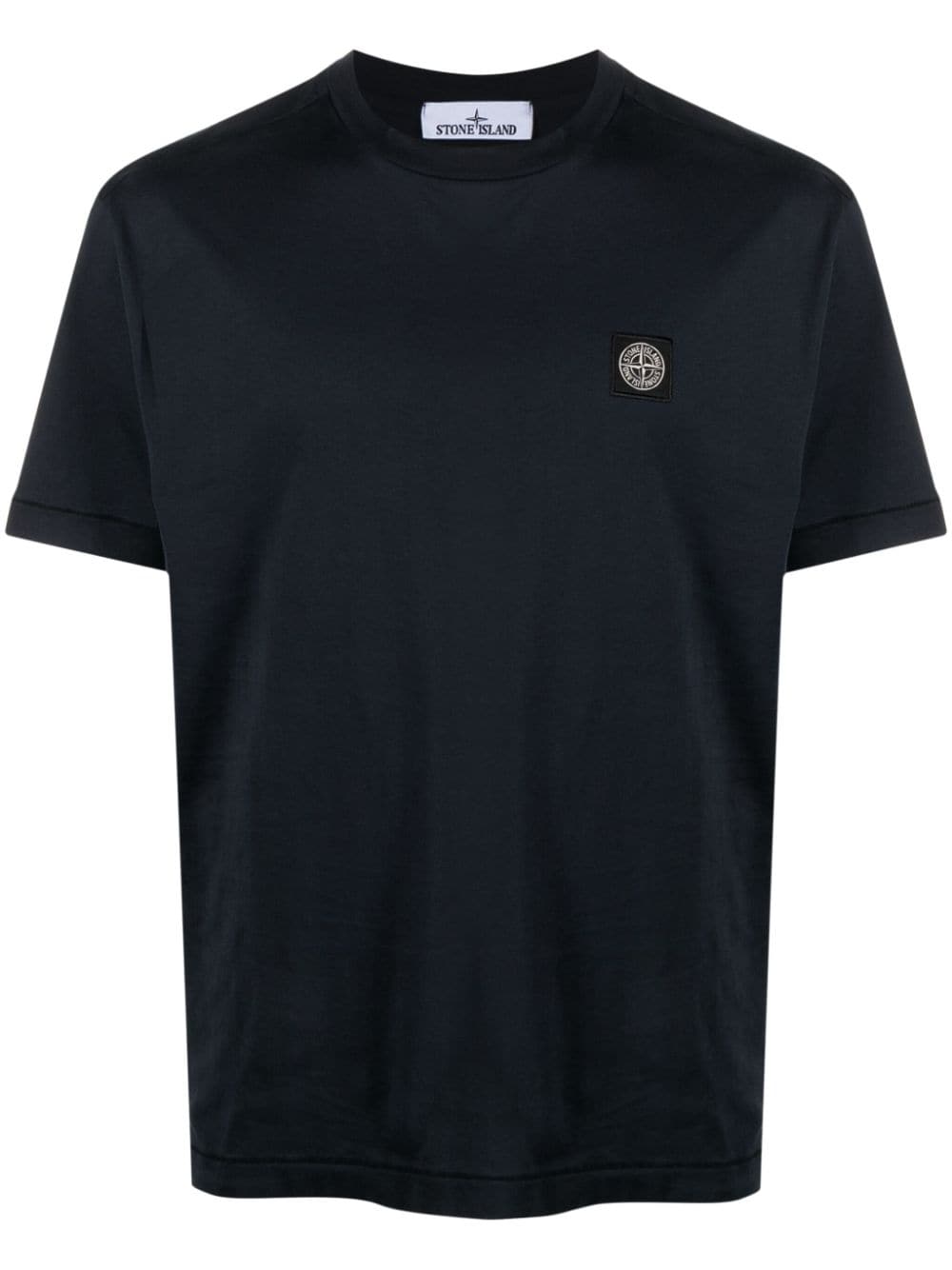 Stone Island Compass-patch cotton T-shirt - Blue von Stone Island