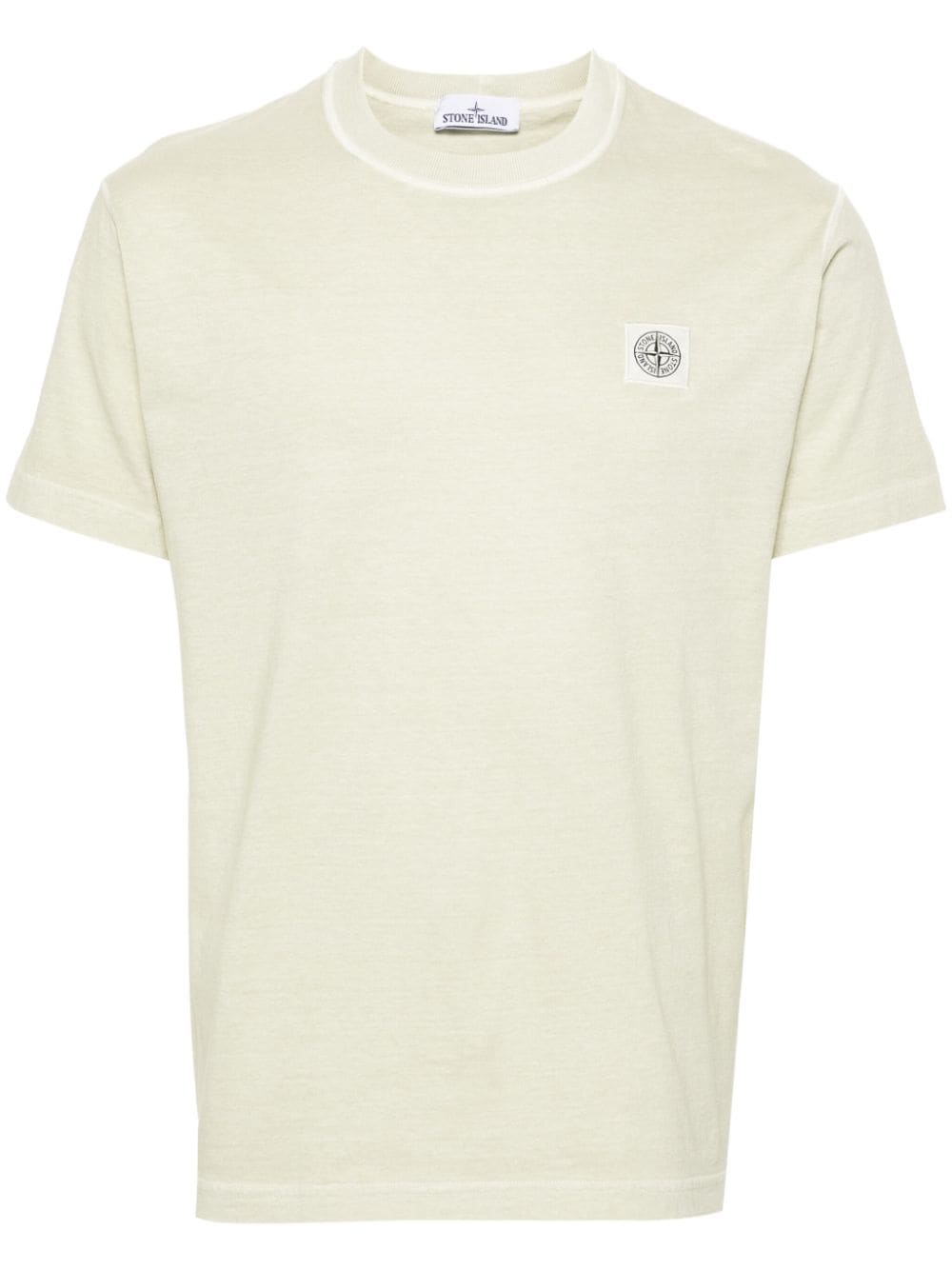 Stone Island Compass-patch cotton T-shirt - Green von Stone Island