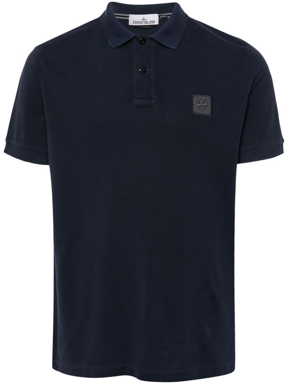 Stone Island Compass-patch polo shirt - Blue von Stone Island