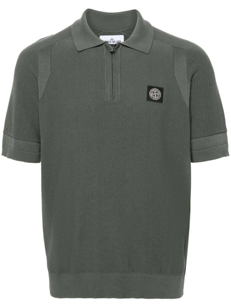 Stone Island Compass-patch polo shirt - Green von Stone Island