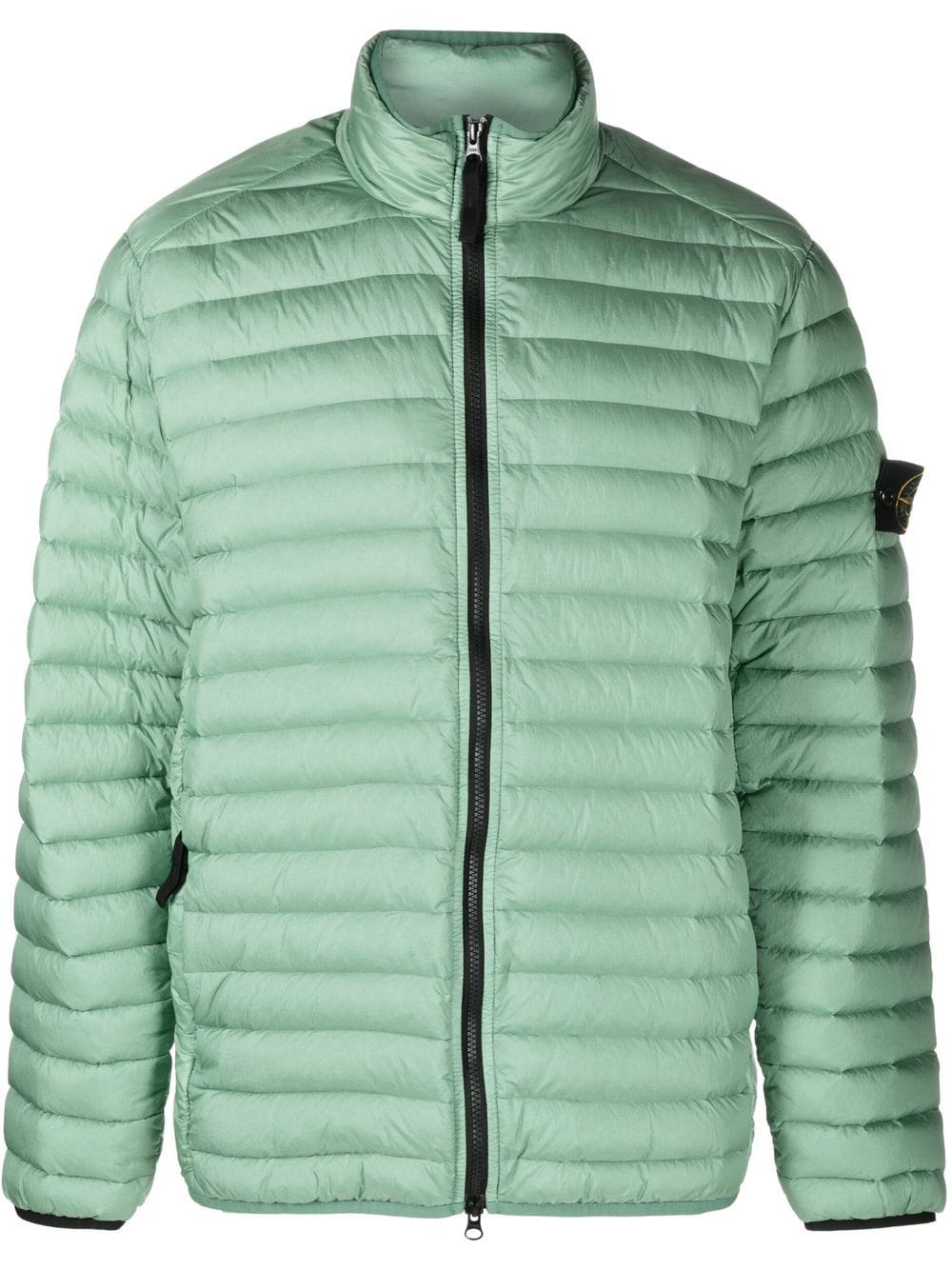 Stone Island Compass-patch puffer jacket - Green von Stone Island