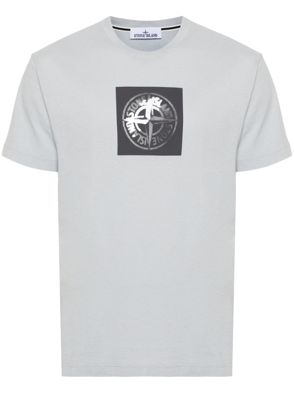 Stone Island Compass-print cotton T-shirt - Blue von Stone Island