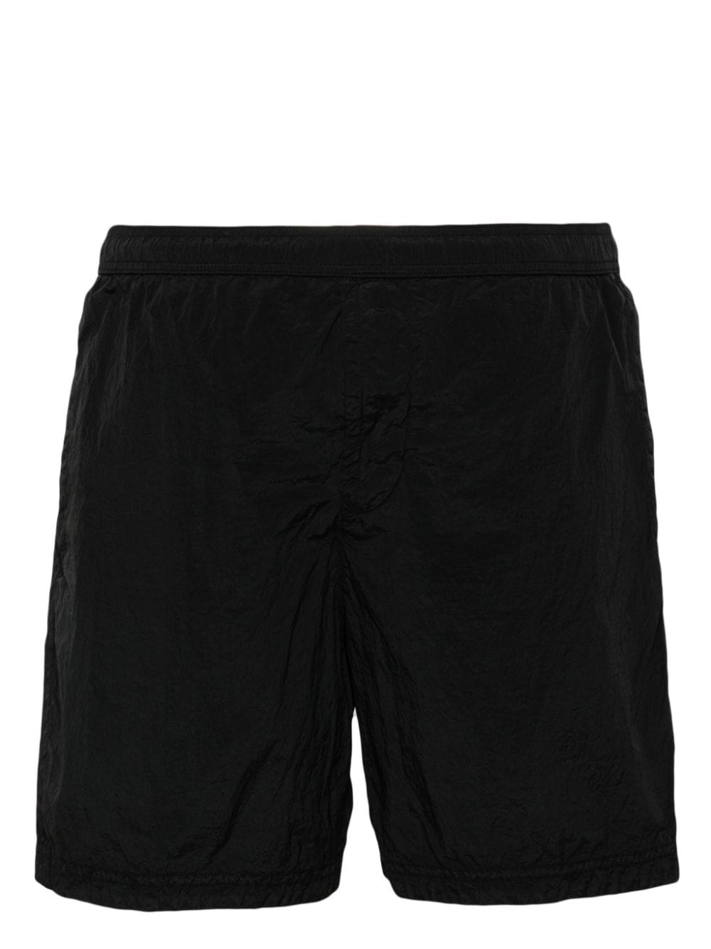 Stone Island Compass-print swim shorts - Black von Stone Island