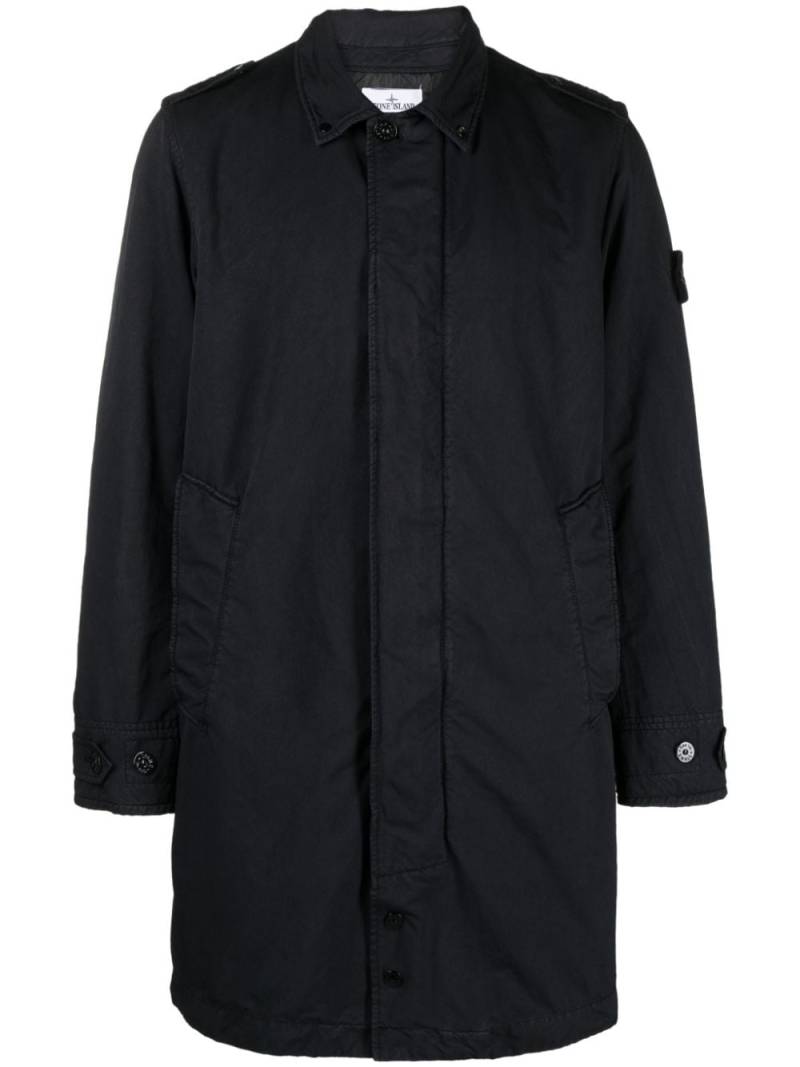 Stone Island David-TC padded parka - Blue von Stone Island