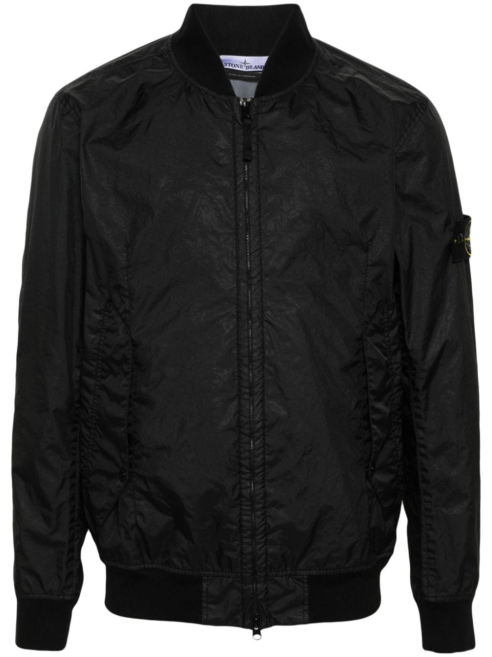 Stone Island Compass-badge bomber jacket - Black von Stone Island