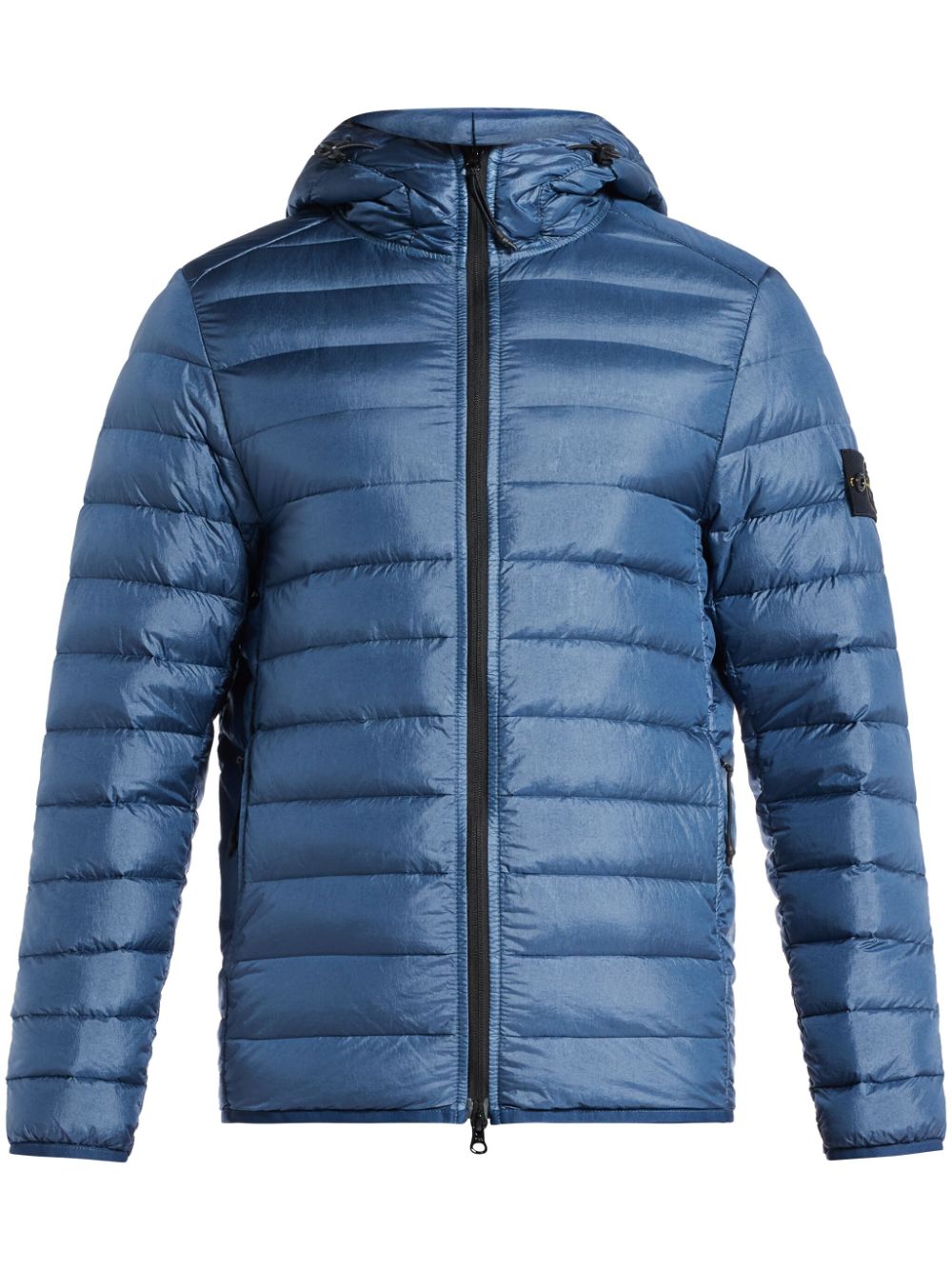 Stone Island Loom Woven Chambers padded jacket - Blue von Stone Island