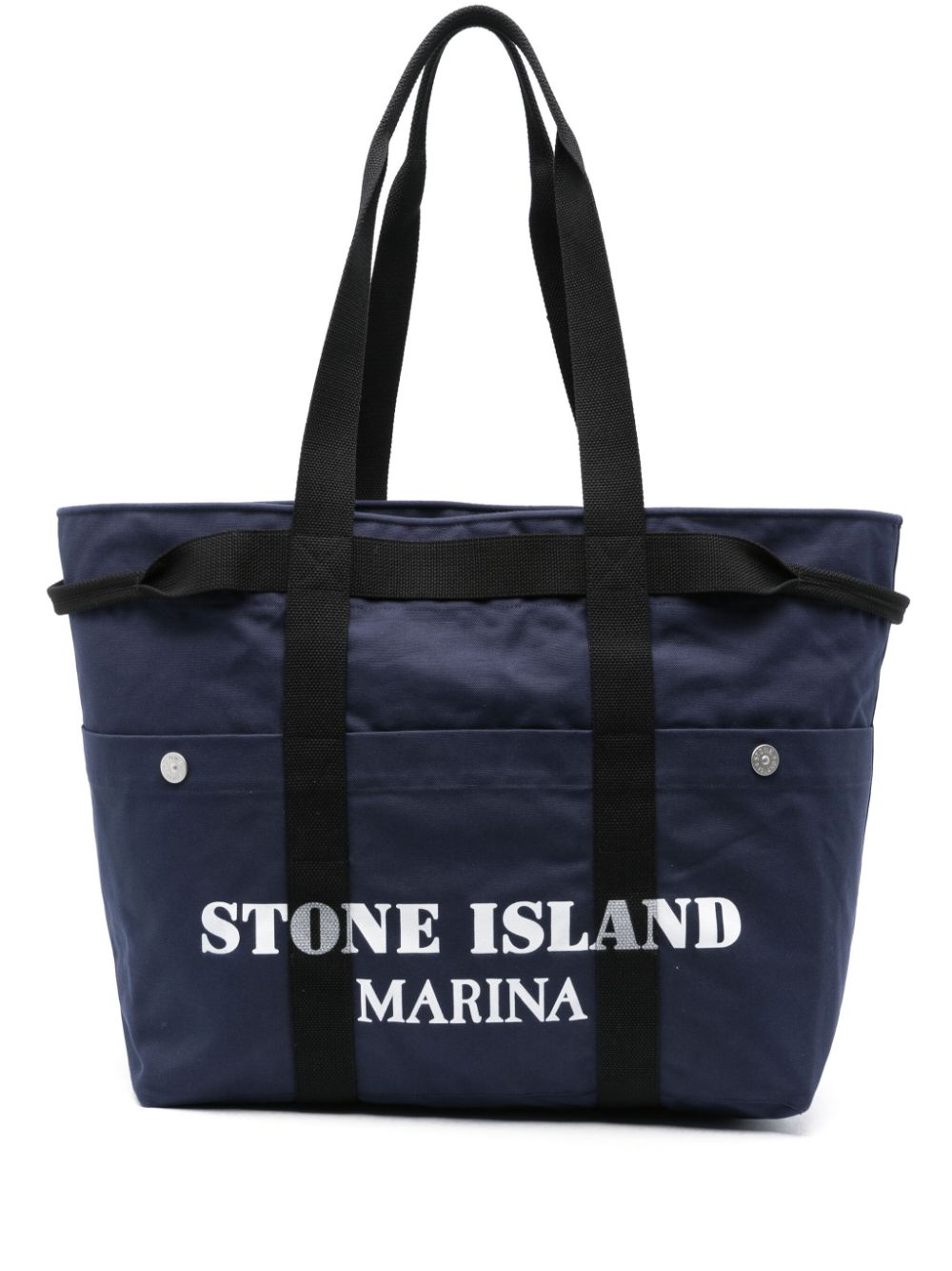 Stone Island Marina tote bag - Blue von Stone Island