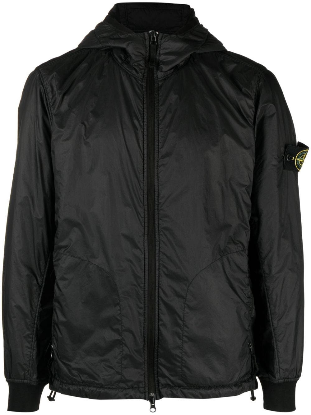 Stone Island PrimaLoft® hooded jacket - Black von Stone Island