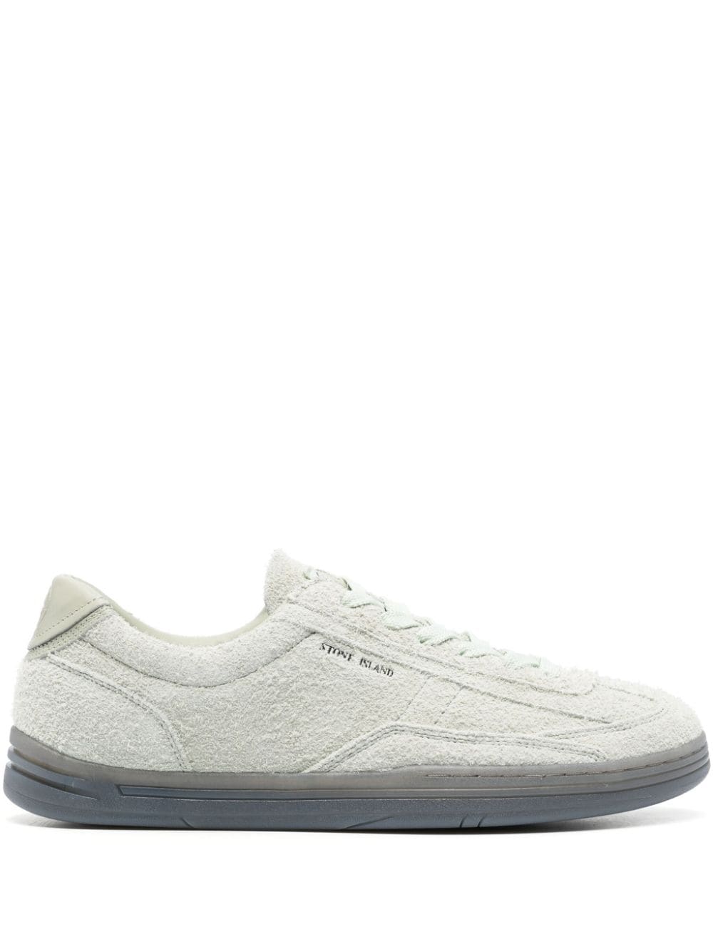 Stone Island ROCK suede sneakers - Green von Stone Island