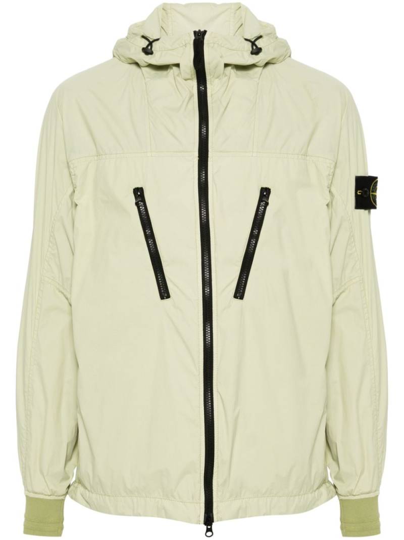 Stone Island Skin Touch hooded jacket - Green von Stone Island