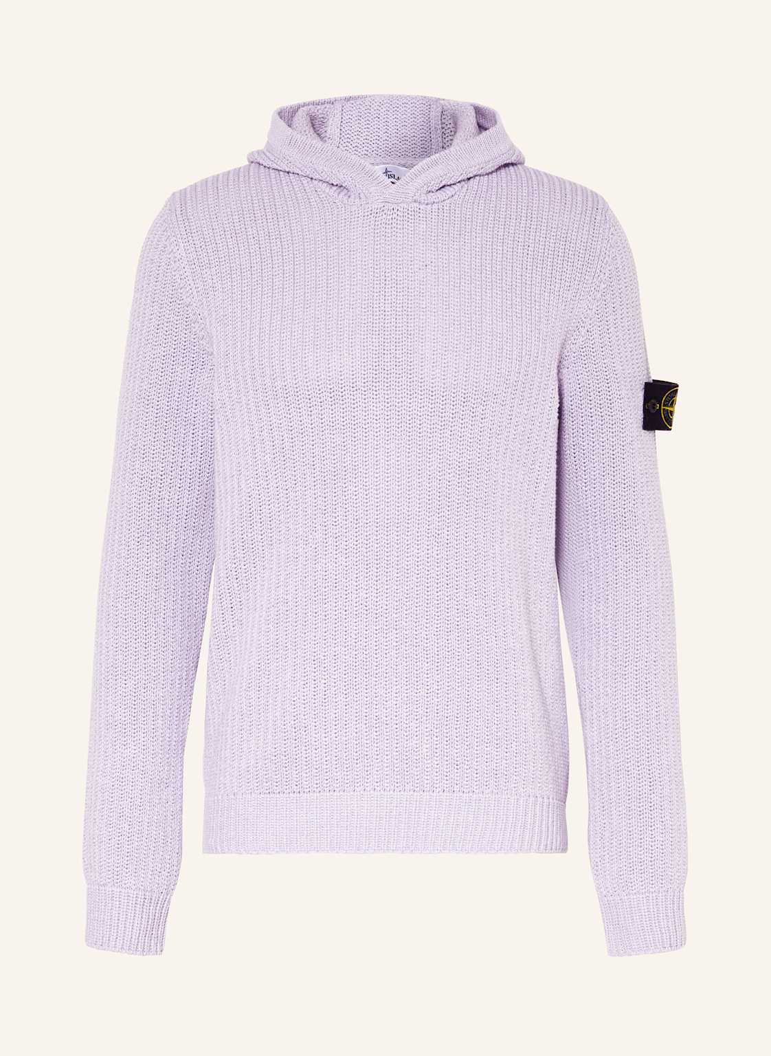 Stone Island Strick-Hoodie lila Stone Island Strick-Hoodie lila von Stone Island