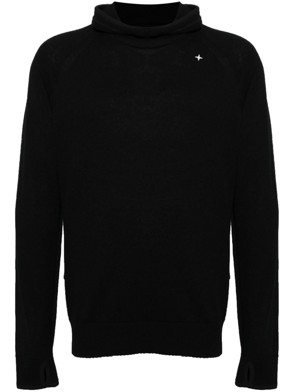 Stone Island cotton-blend jumper - Black von Stone Island