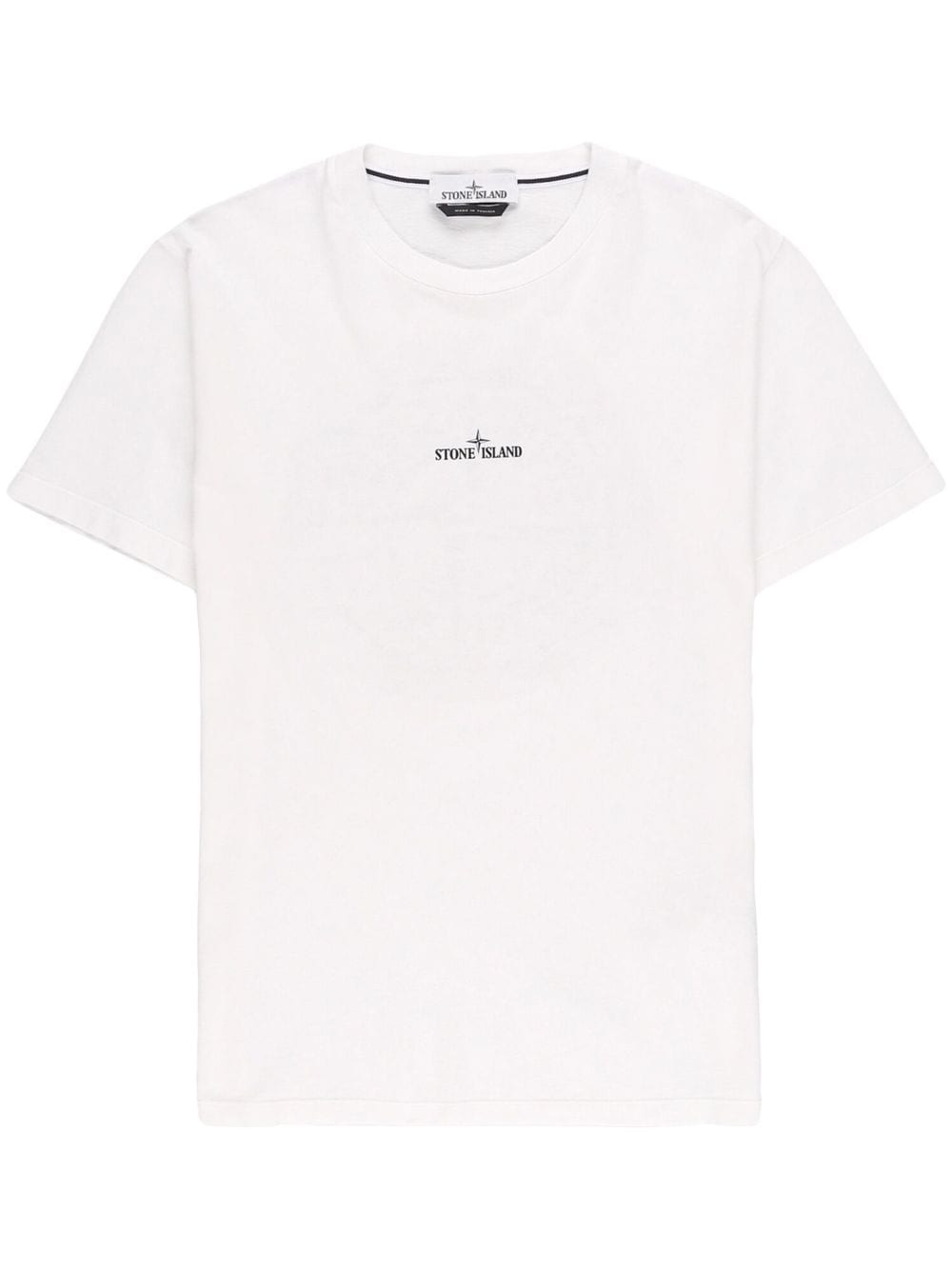 Stone Island logo-print short-sleeved T-shirt - White von Stone Island