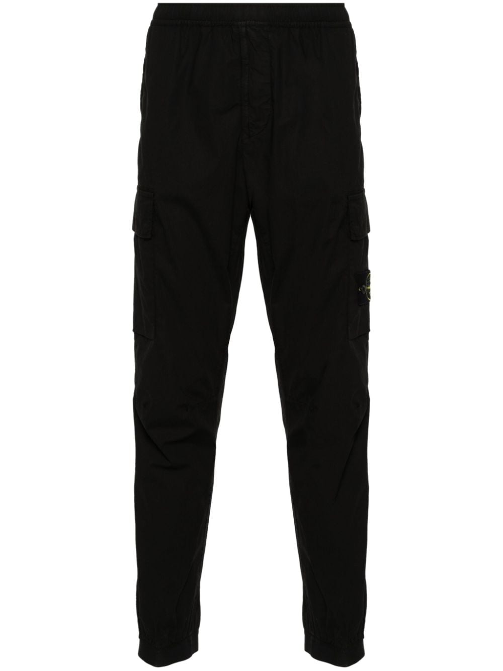 Stone Island tapered cargo pants - Black von Stone Island