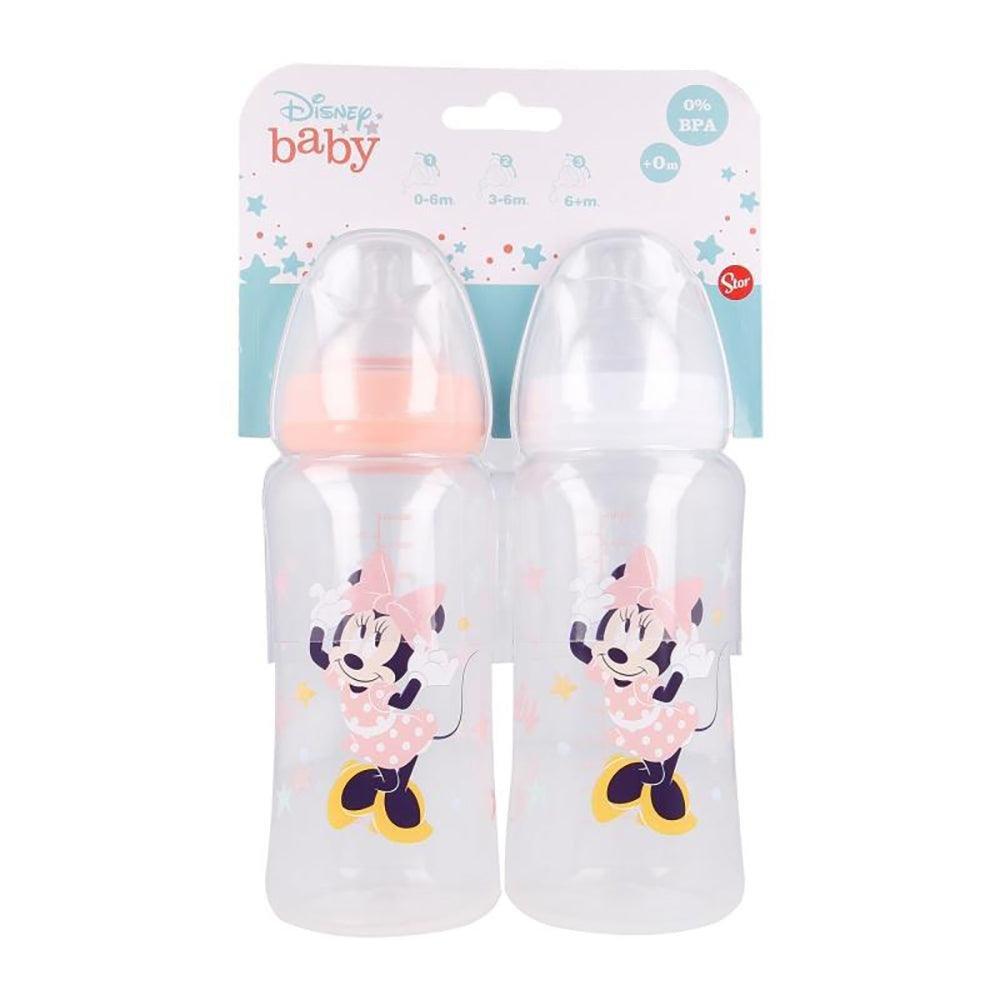 Babyflasche 360 Ml 2er Set - Minnie Mouse Unisex  350ml von Stor