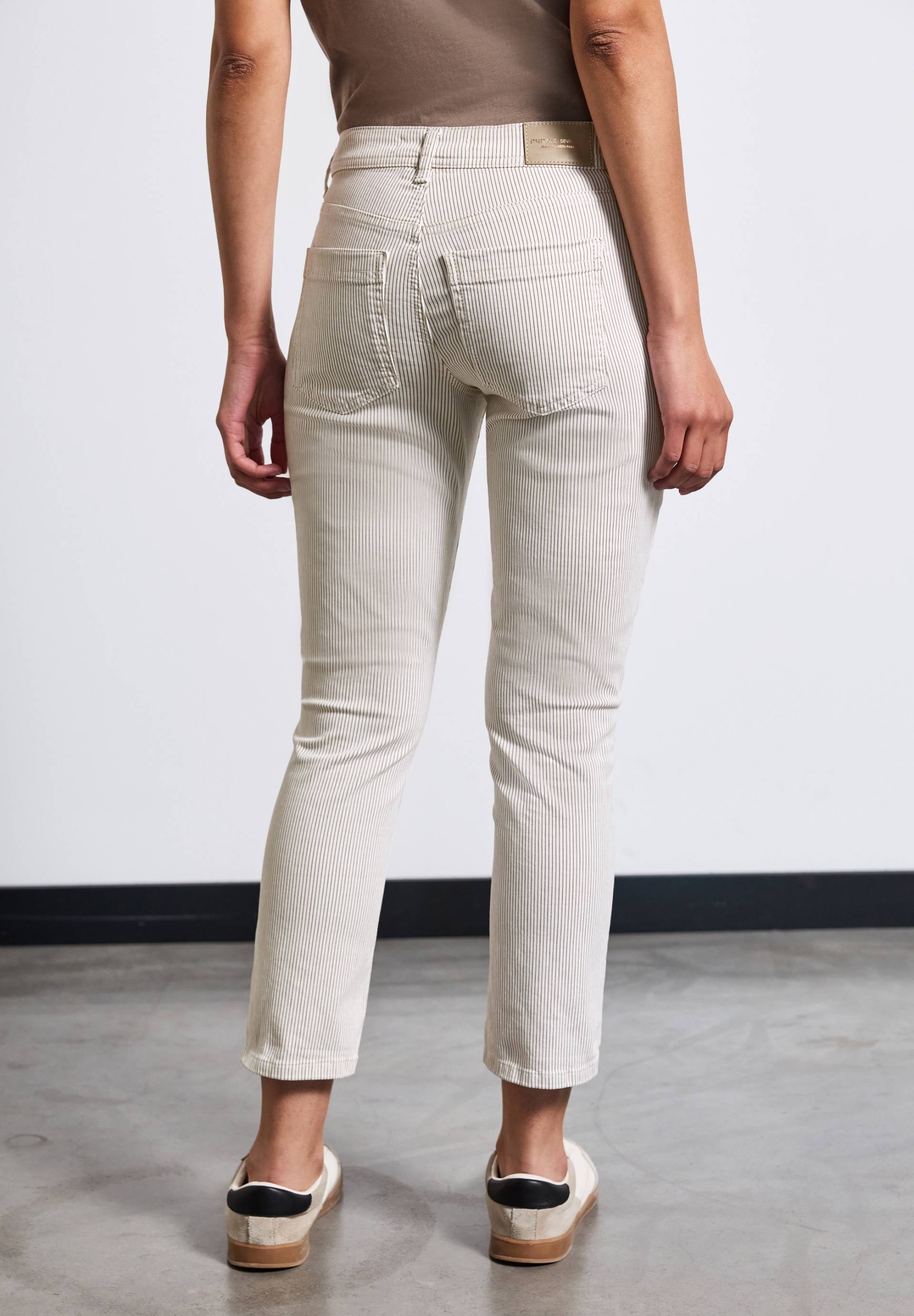 STREET ONE 5-Pocket-Jeans »Style Jane«, mit dezenten Streifen von Street One