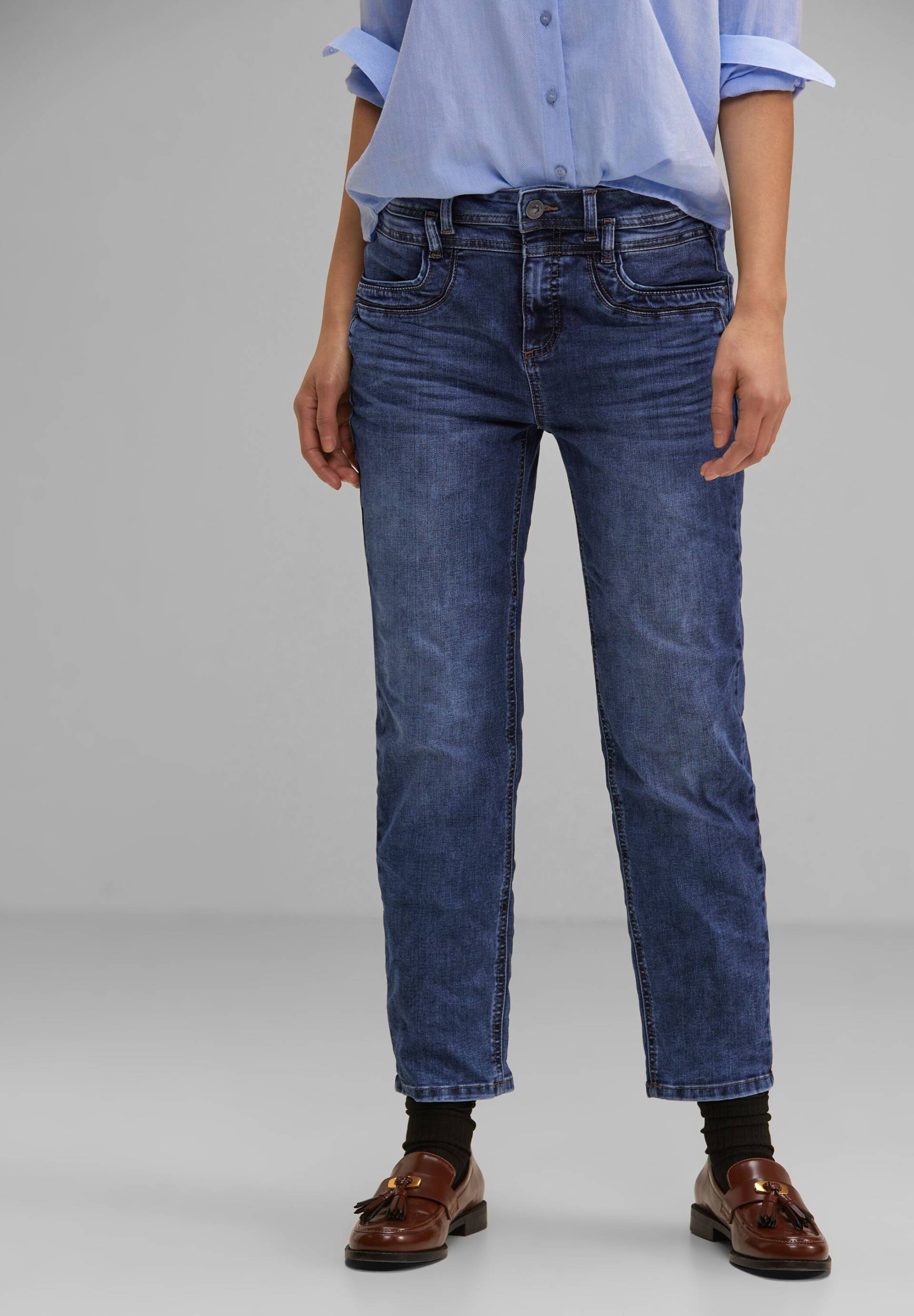 STREET ONE Loose-fit-Jeans »Style Denim Modern Straight« von Street One