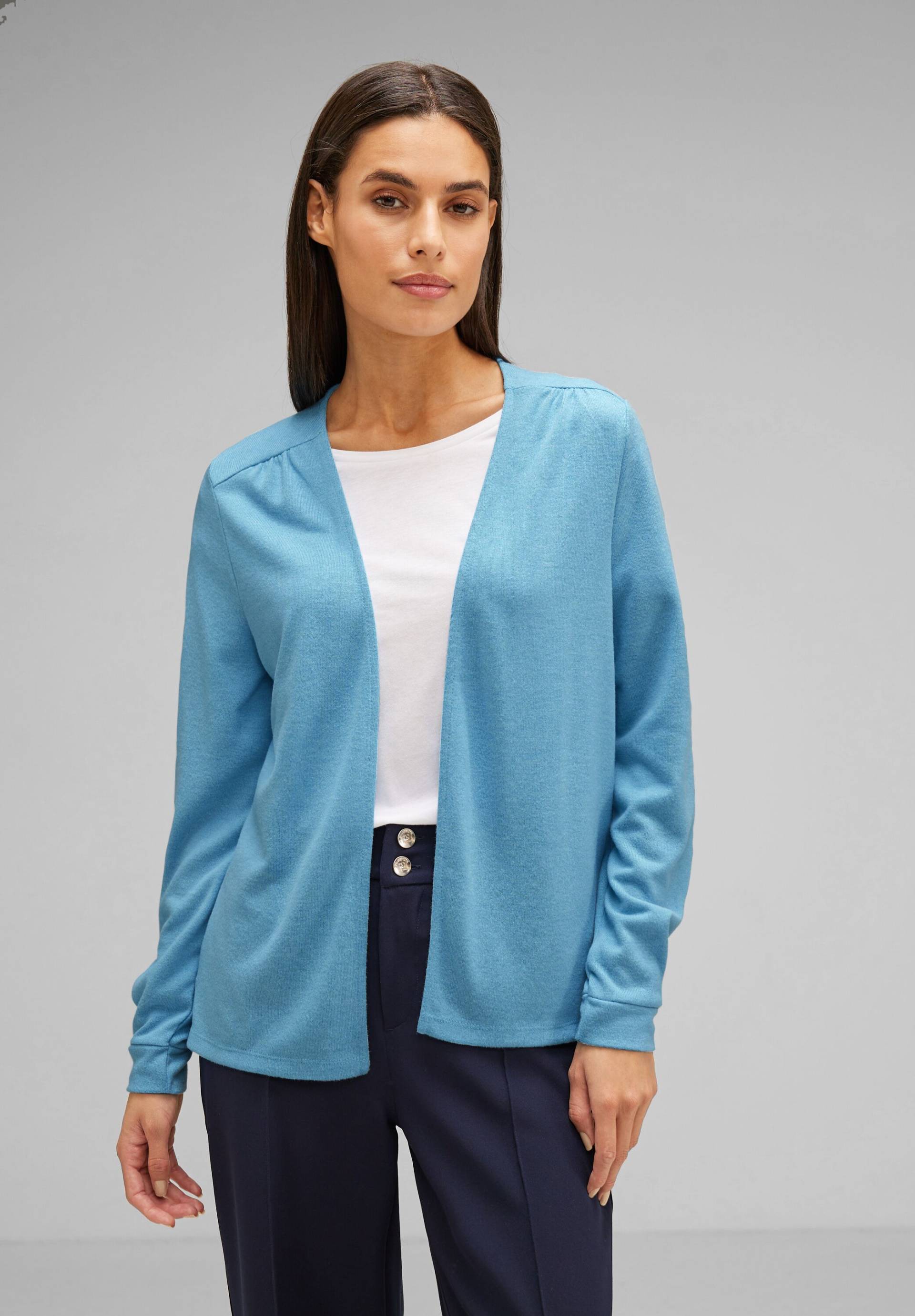 STREET ONE Shirtjacke »Shirtjacke Style LTD QR new Jacy«, im offenen Design STREET ONE Shirtjacke »Shirtjacke Style LTD QR new Jacy«, im offenen Design von Street One