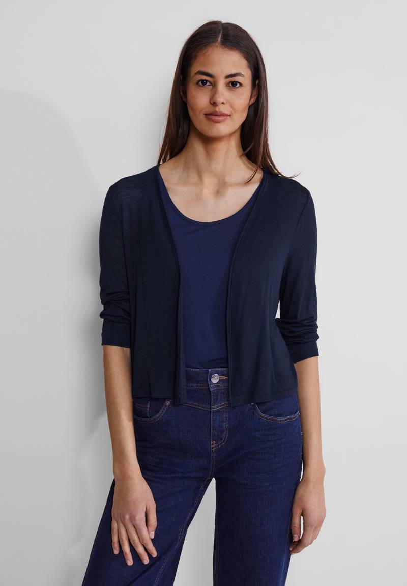 STREET ONE Shirtjacke »Style Suse«, in Flammgarn-Optik von Street One