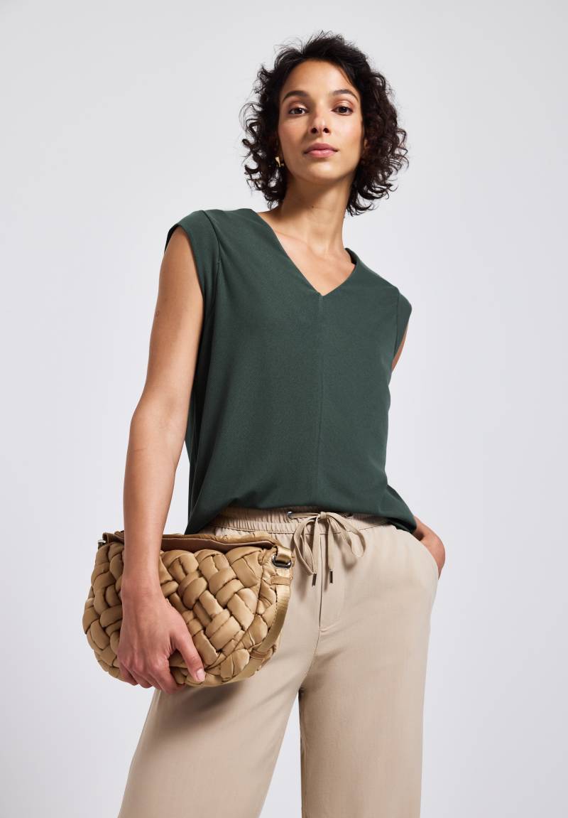 STREET ONE Shirttop, im Silk-Look von Street One