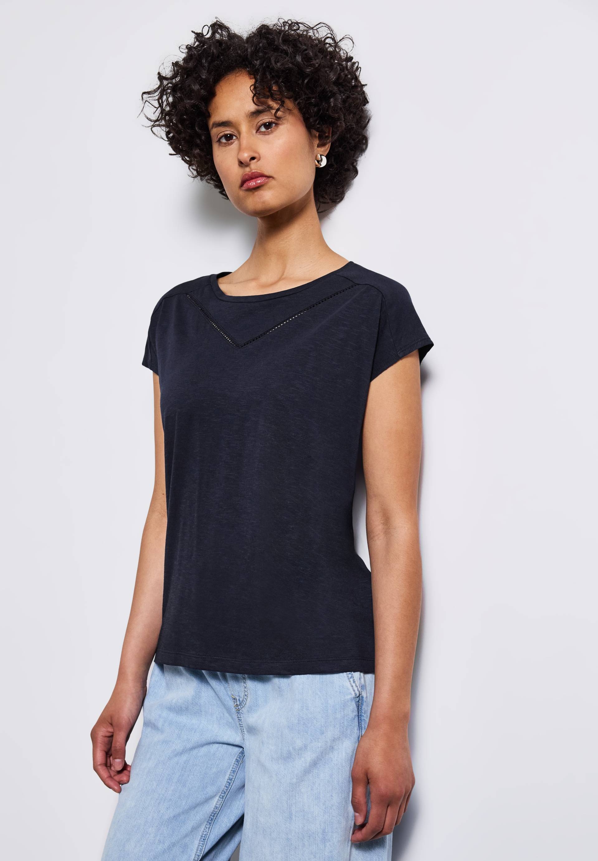 STREET ONE Shirttop, mit Deko-Tape von Street One