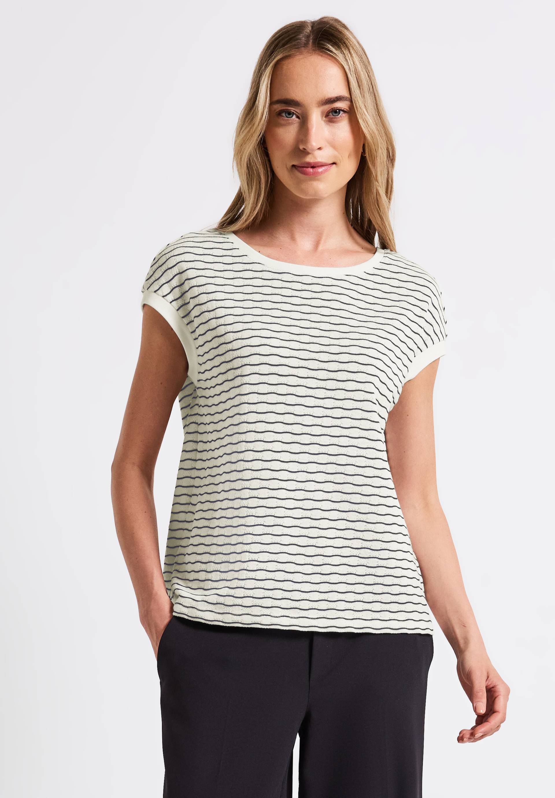STREET ONE Shirttop, mit Streifen Muster von Street One