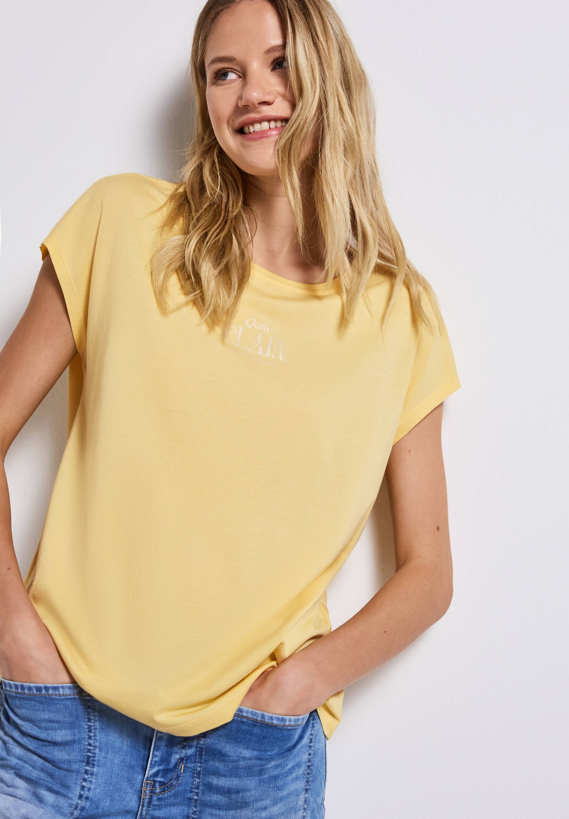 STREET ONE Shirttop, mit Wording Print von Street One