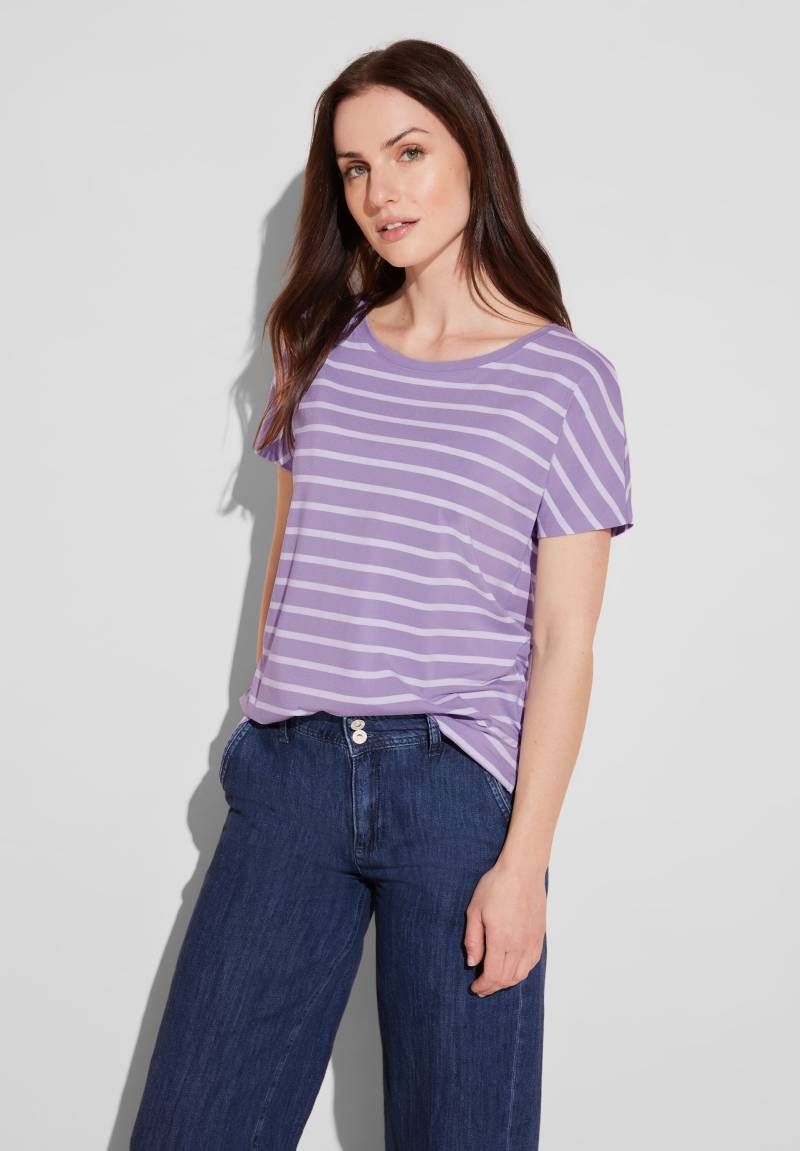 STREET ONE Shirttop »Style Crista«, mit Streifen-Muster von Street One