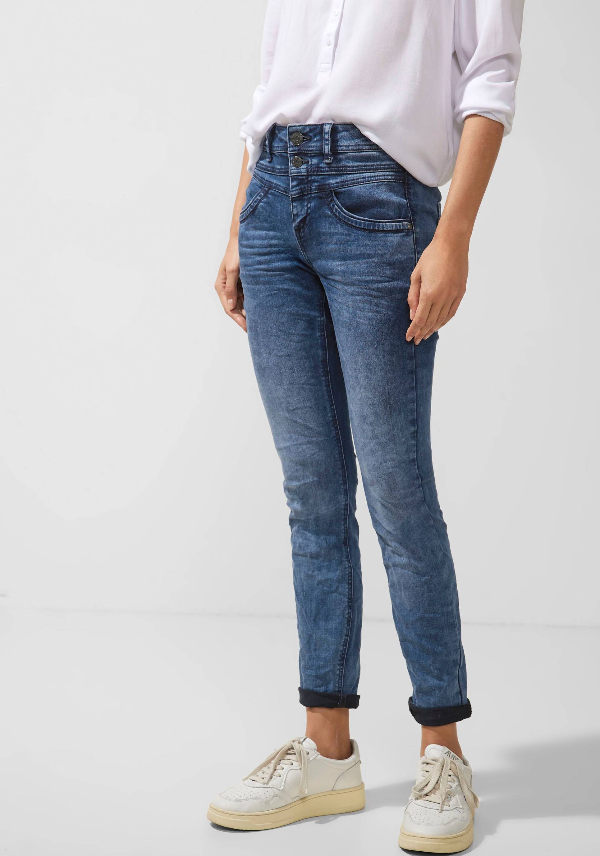 STREET ONE Slim-fit-Jeans, im 4-Pocket-Stil von Street One