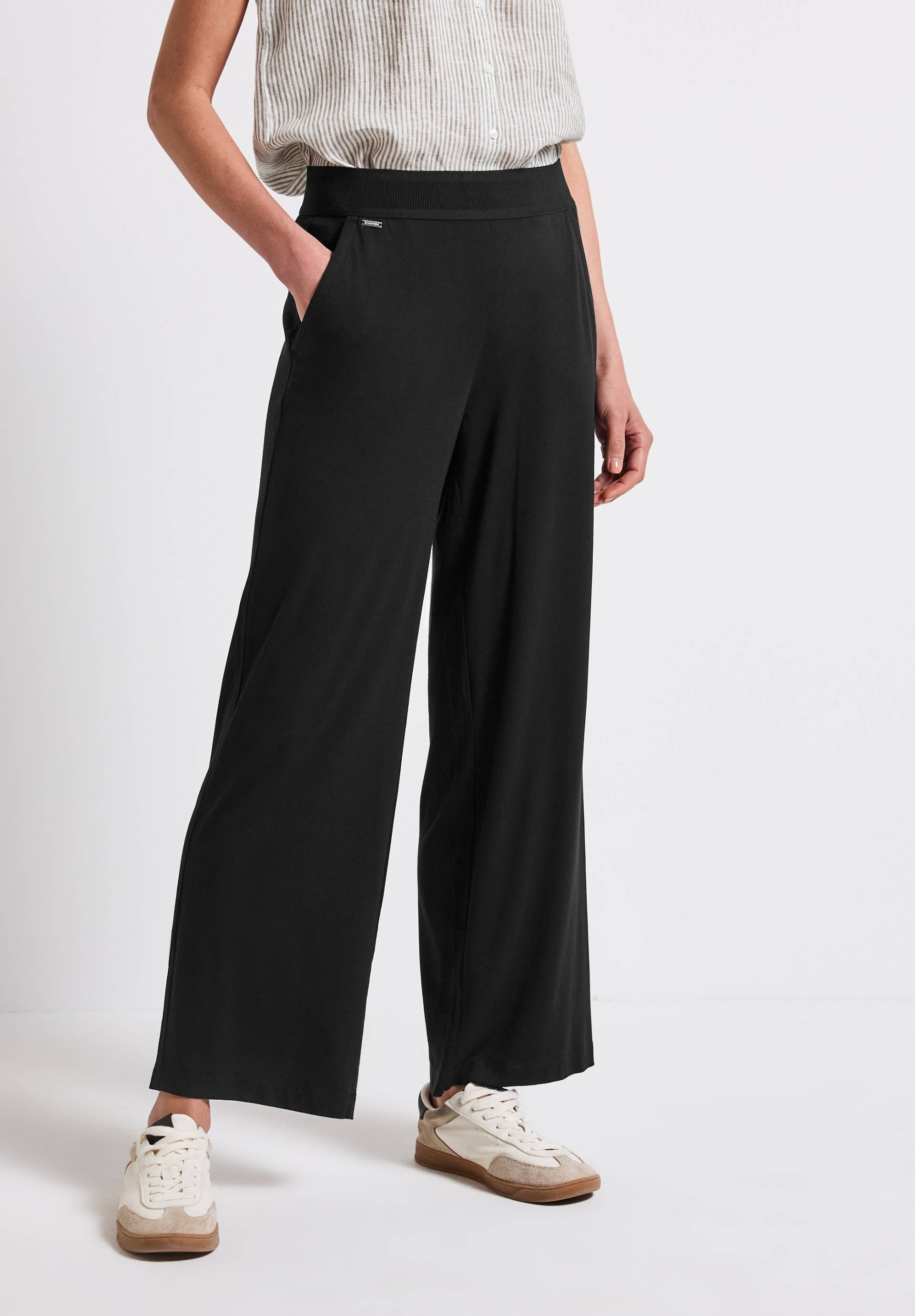 STREET ONE Stoffhose »Style Emee«, mit elastischem Bund von Street One