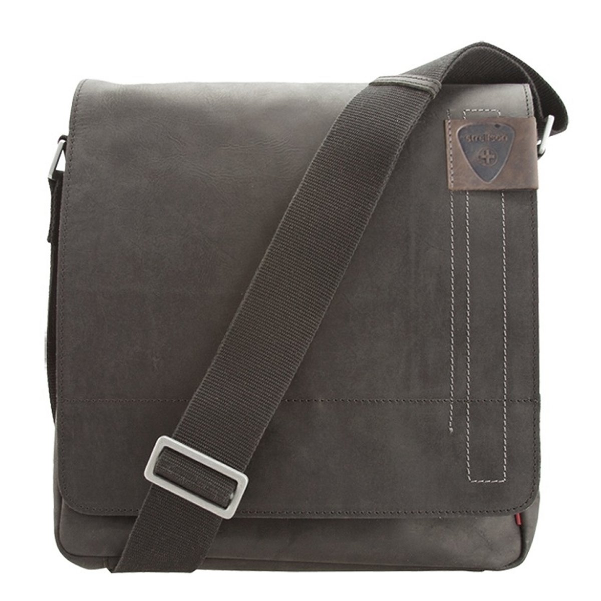 Richmond - Shoulder Bag MVF in Dunkelbraun von Strellson