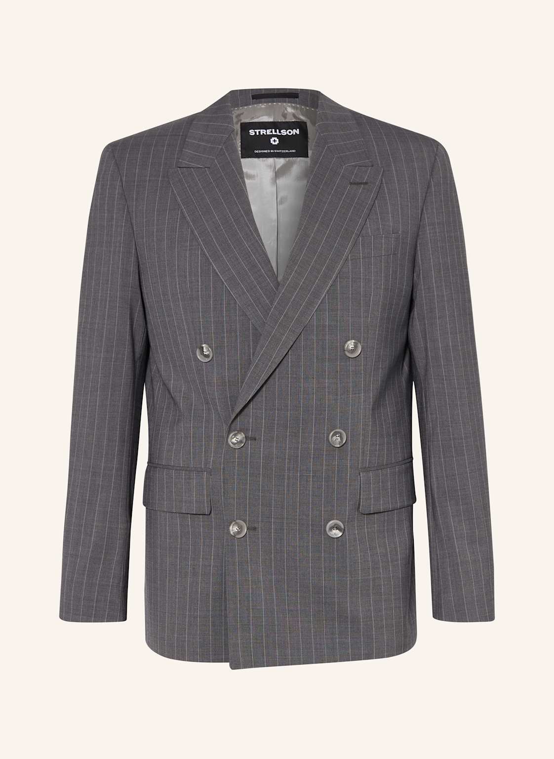 Strellson Anzugsakko Ashton Slim Fit grau von Strellson