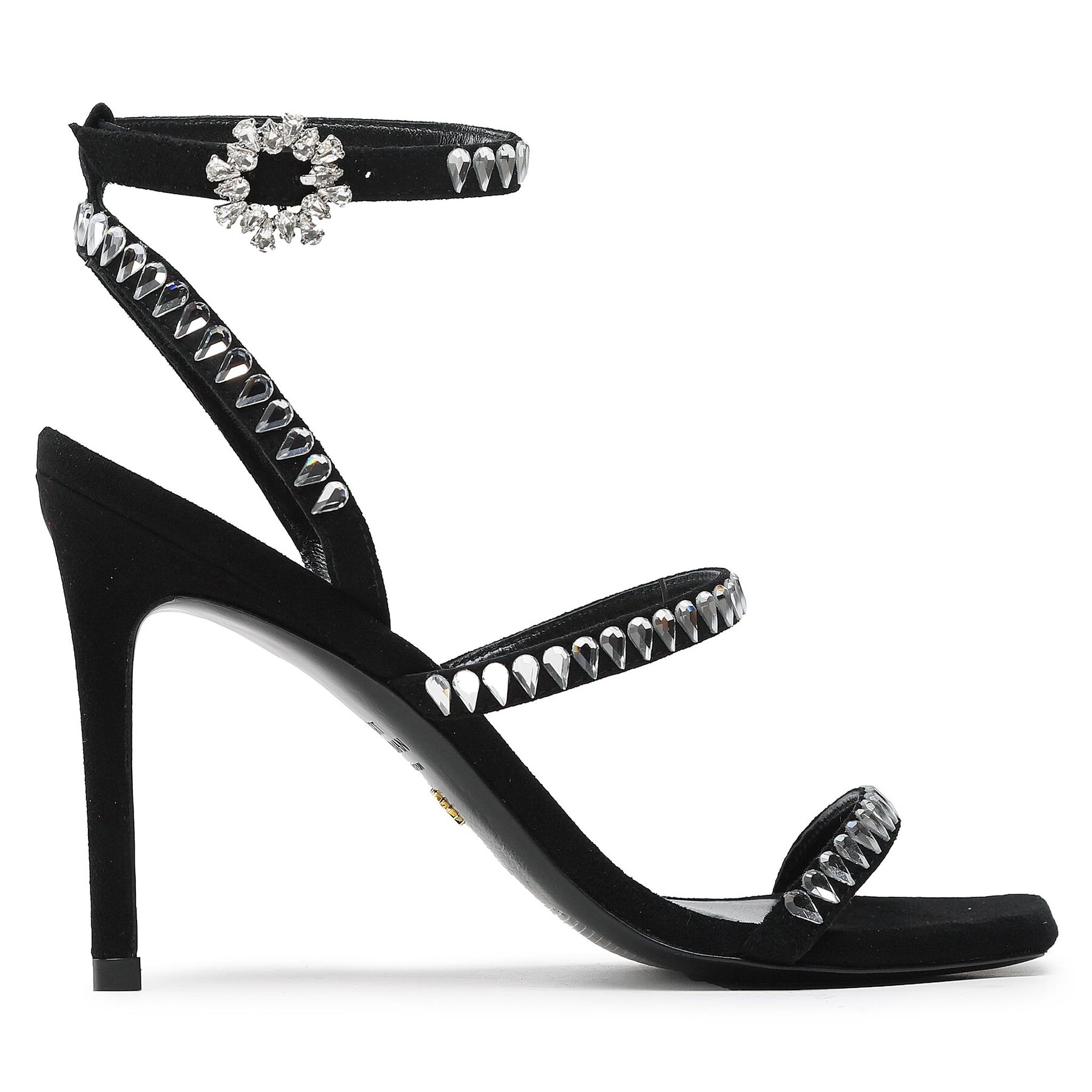 Sandalen Stuart Weitzman Gmct 100 Strppy Sndl SD132 Schwarz Sandalen Stuart Weitzman Gmct 100 Strppy Sndl SD132 Schwarz von Stuart Weitzman