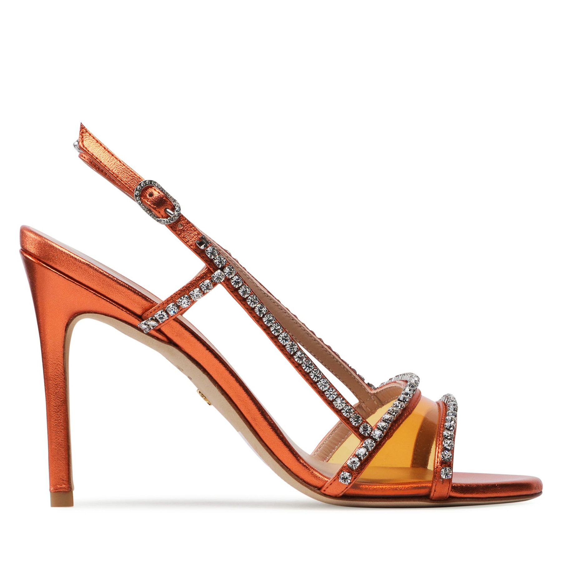 Sandalen Stuart Weitzman Mondrian Glam 100 Sa SC242 Orange Sandalen Stuart Weitzman Mondrian Glam 100 Sa SC242 Orange von Stuart Weitzman