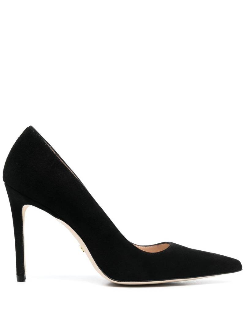 Stuart Weitzman 105mm pointed leather pumps - Black von Stuart Weitzman