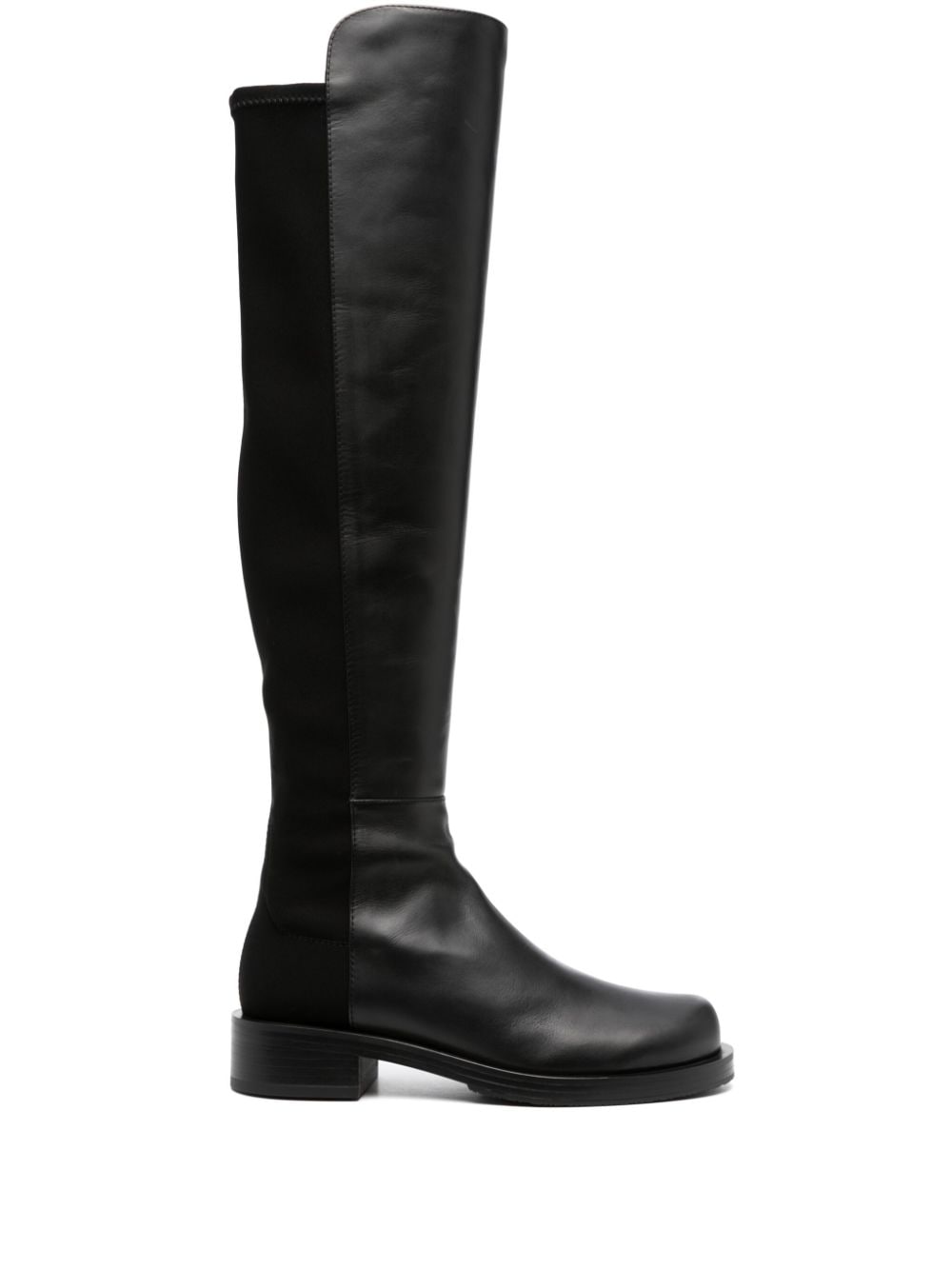 Stuart Weitzman 5050 Bold 40mm leather boot - Black von Stuart Weitzman