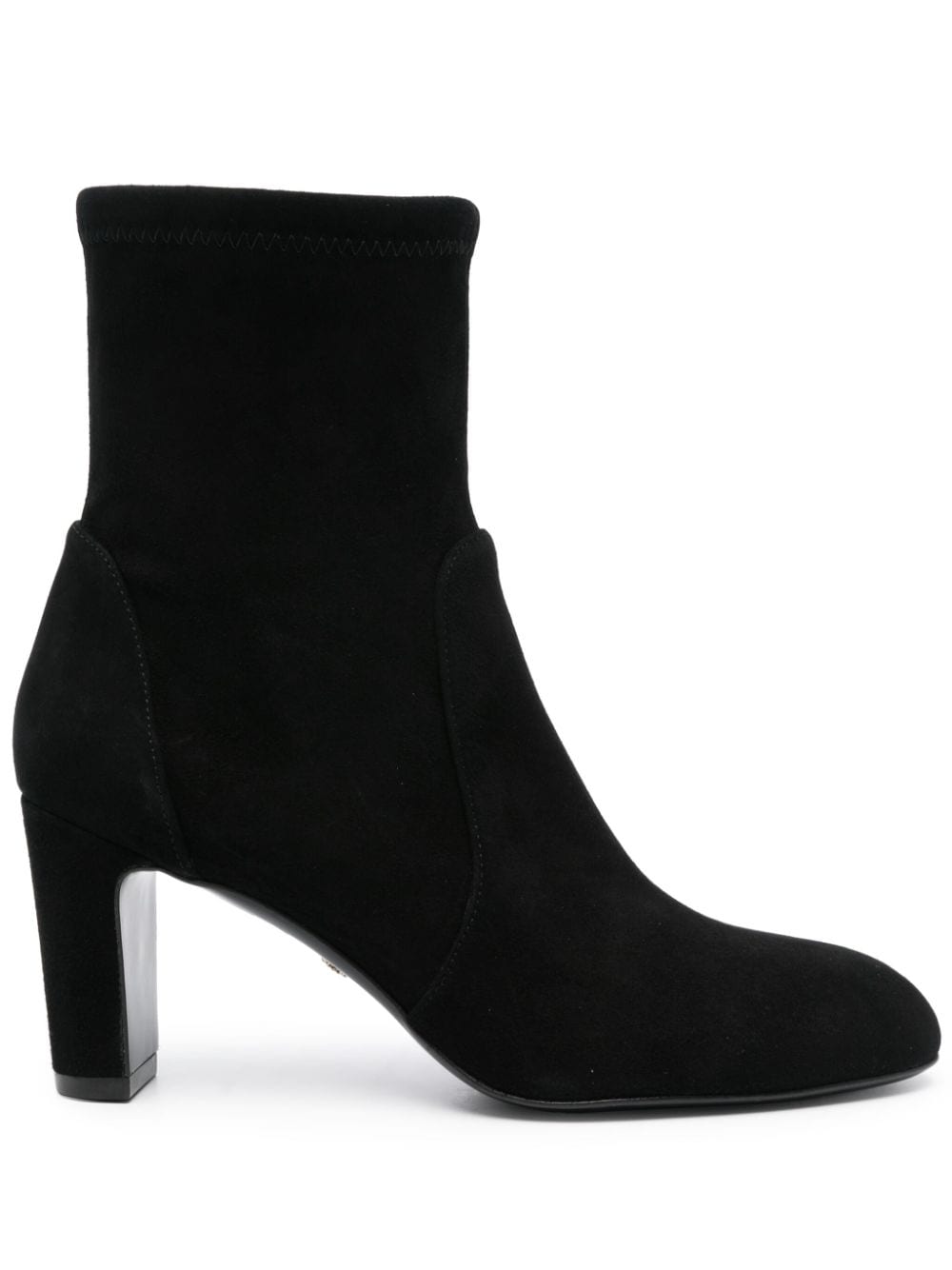 Stuart Weitzman 85mm suede ankle boots - Black von Stuart Weitzman